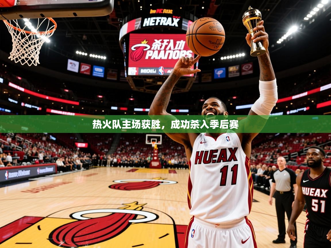 2025热火队主场获胜，成功杀入季后赛  第1张