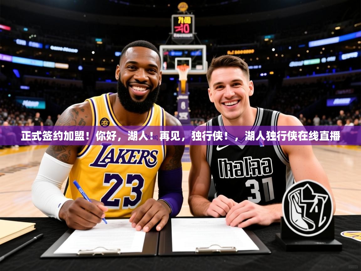 2025开云体育app正式签约加盟!你好,湖人!再见,独行侠!,湖人独行侠在线直播 第1张